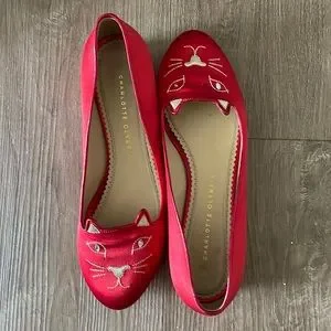 Charlotte Olympia 猫耳ピンクシューズ Charlotte Olympia 猫耳ピンクシューズ